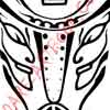 Maori tribal tattoo design